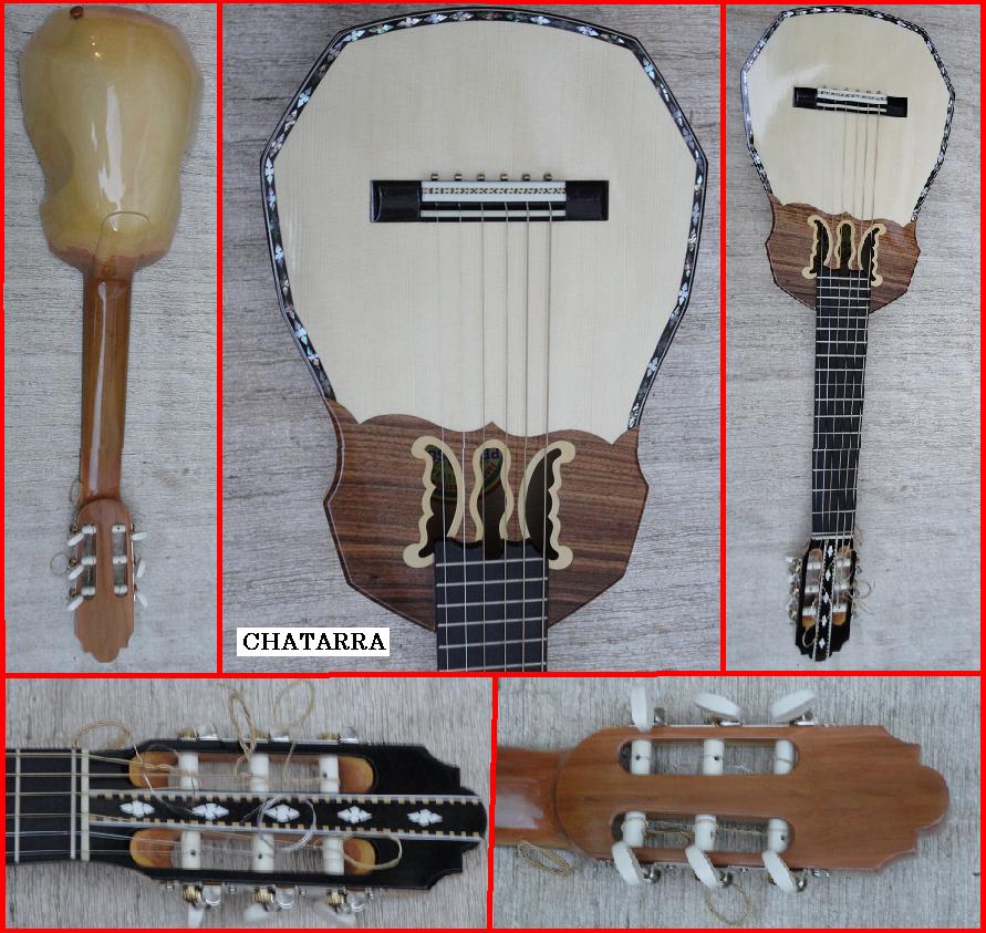 CONCERT CHATARRA<br> WITH PAUA ABALONE INCRUSTATIONS - PEDRO SOTO