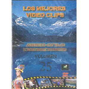 LOS MEJORES VIDEO CLIPS (DVD)<br>  Volumen XXV