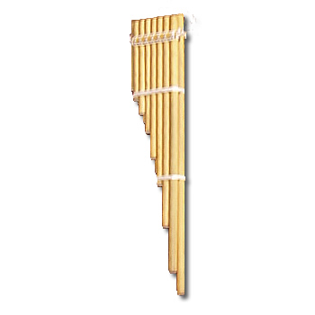 Professional Sanka 13 or 15 Panpipes (22 in.) - ACHA