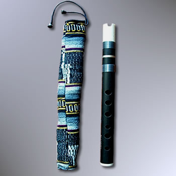 EBONY, PROFESSIONAL QUENILLAS, QUENAS AND QUENACHOS WITH ADJUSTABLE MOUTH PIECE OF EBONY OR BONE (ANDEAN FLUTE) - IVAN ALANDRES
