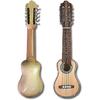 ANTIQUE CHARANGO REPLIC (DECORATED WITH SHELL) - IVAN ALANDRES