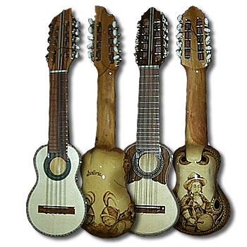 PYROGRAPHIED STUDY CHARANGO - IVAN ALANDRES