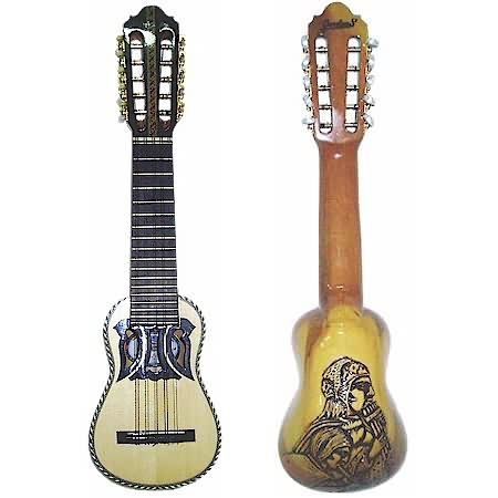 HANDCARVED CHARANGO - CONCERT - GAMBOA