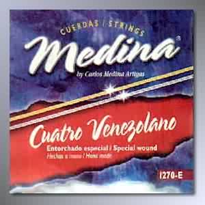 Venezuelan Cuatro Strings - Medina Artigas - Wound