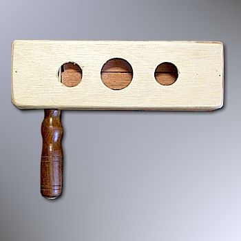 WOOD MATRACA WITH RESONANCE SOUNDBOX - INTI MARKA