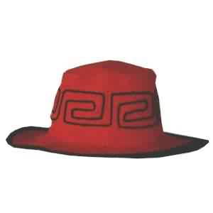 Hat of baize of the earth