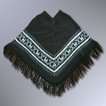 Ladies Short Poncho