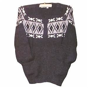 100% Alpaca cardigan with buttons unisex