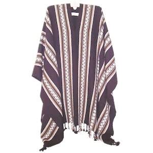 100% Alpaca Poncho