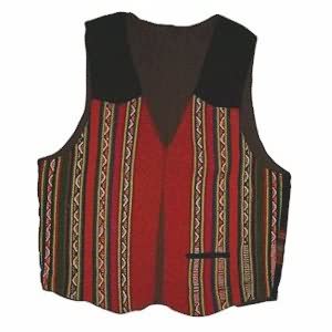 Red Aguayo Vest