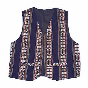 Blue Sinthetic Aguayo Vest