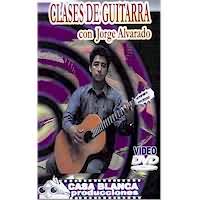con Jorge Alvarado <BR> CLASES DE GUITARRA